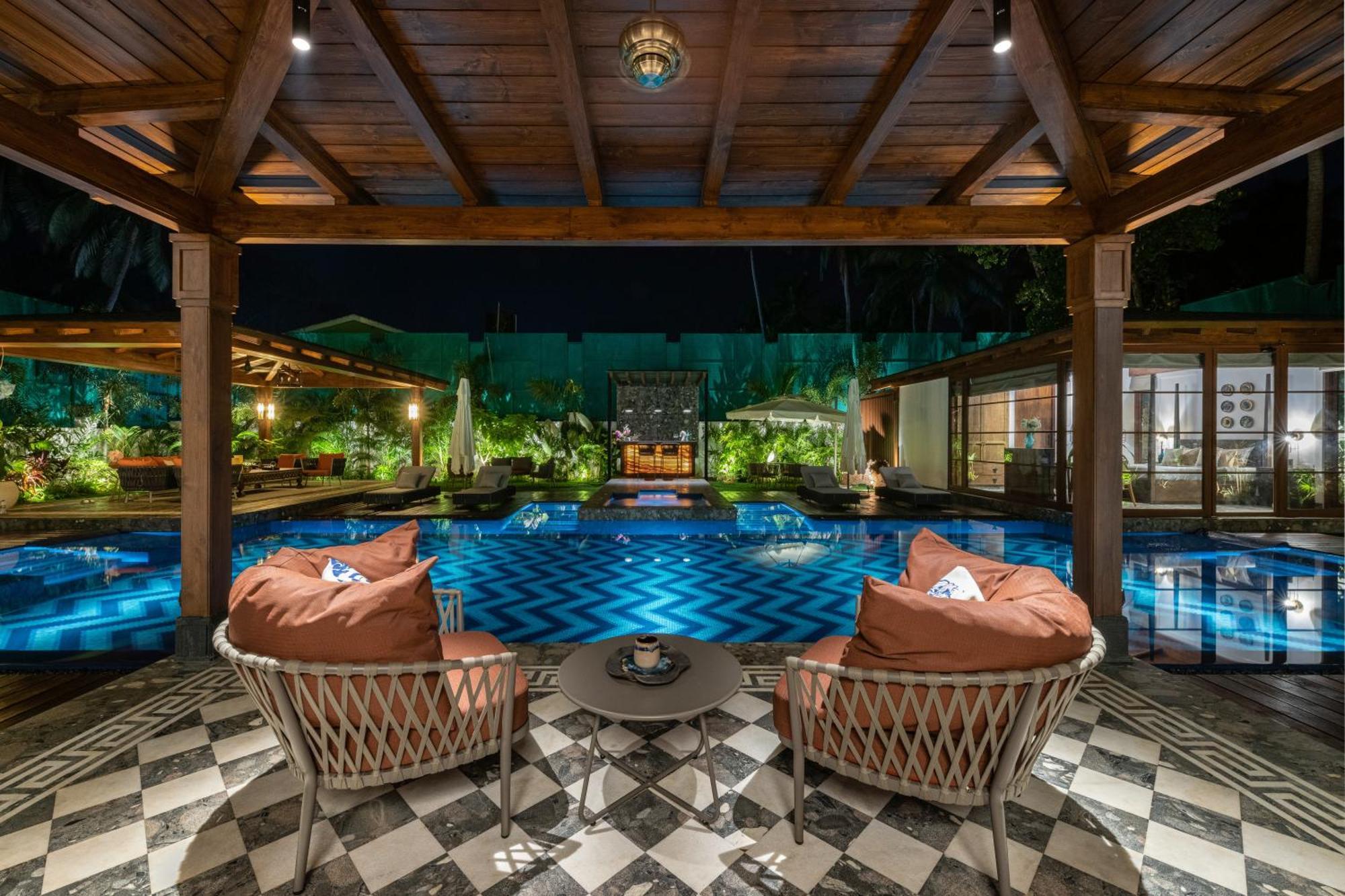Azara Beach House - 5 Bhk Designer Villa, Candolim Beach Exterior foto